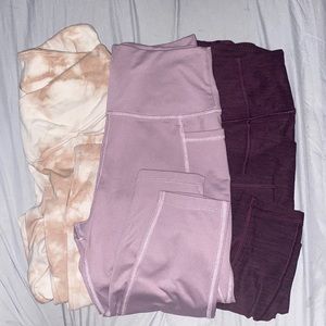 Pink and Victoria secret leggings